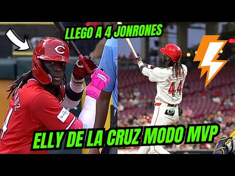 Elly De La Cruz Deja a Todos Boquiabiertos Con Este Enorme Jonron En MLB
