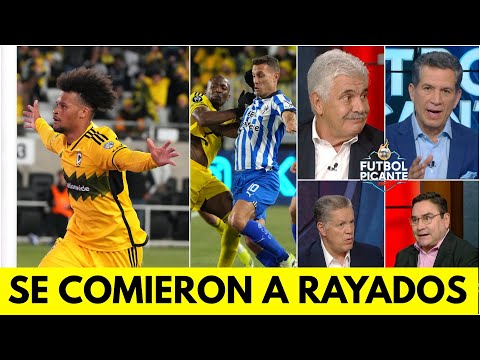 RAYADOS Y LIGA MX reciben OTRA LECCIÓN en derrota ante COLUMBUS en CONCACHAMPIONS | Futbol Picante