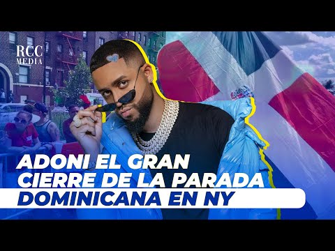 DJ ADONI EL REY DE LA GRAN PARADA DOMINICANA EN NY JUNTO AL SOL DE LA MAÑANA