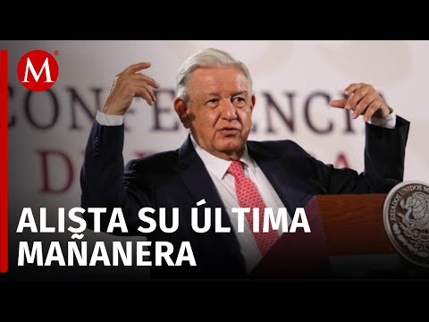 AMLO organizará fiestón por última mañanera en Palacio Nacional