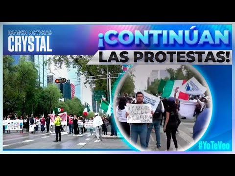 Continúan las protestas contra la reforma judicial, así la situación en el Senado de la República