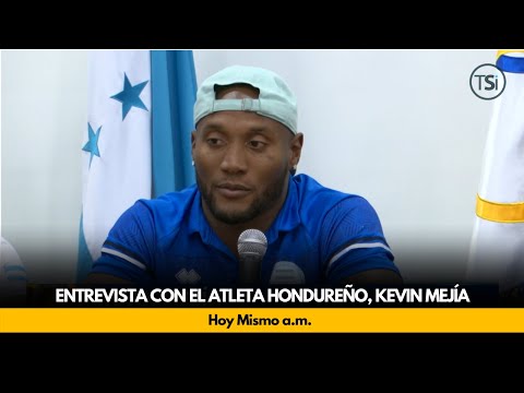 Entrevista con el atleta hondureño, Kevin Mejía