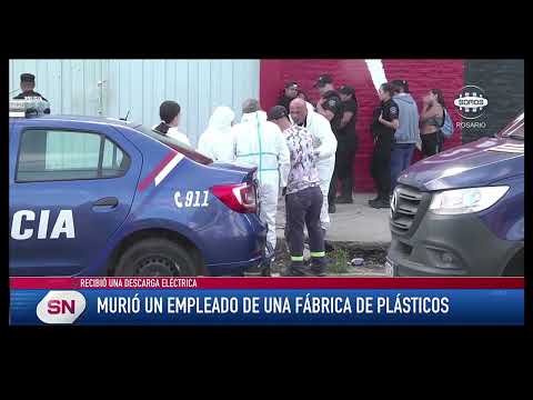 Murió un empleado de una fábrica de plásticos. Recibió una descarga eléctrica. Moreno 3700