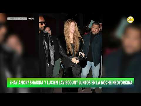 ¿Hay amor? Shakira y Lucien Laviscount juntos en la noche neoyorkina ?HNT con Nacho Goano?28-03-24