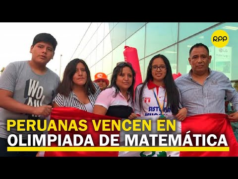Jóvenes peruanas ganan el tercer lugar en olimpiada europea de Matemáticas (EGMO)