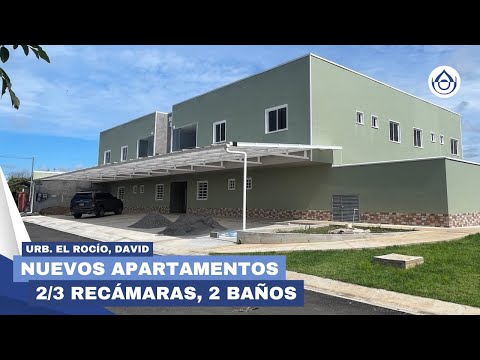 Nuevos Apartamentos en Venta – Vive o Invierte en David – Urb. El Rocío. 6981.5000