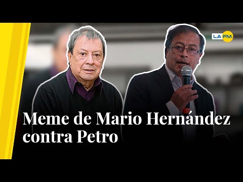 Meme de Mario Hernández contra Petro causó revuelo en redes sociales