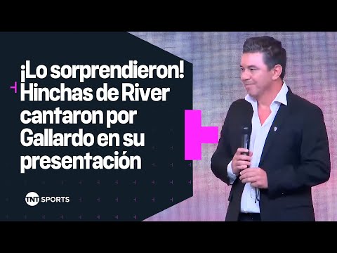 ¡LO SORPRENDIERON EN VIVO!  Los hinchas CANTARON por GALLARDO en su presentación en River