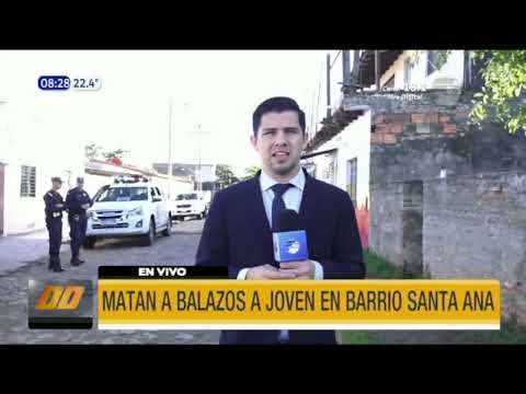 Matan a balazos a un joven en Asunción