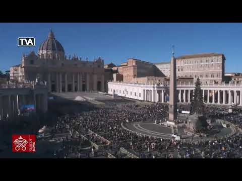 Rezo de la Oración del Ángelus, dirigido por el Papa Francisco - Domingo 17 de Diciembre del 2023