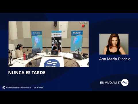 Ana María Picchio en Nunc es Tarde