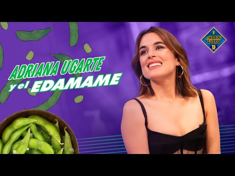 La forma más extraña de comer edamame - Adriana Ugarte - El Hormiguero