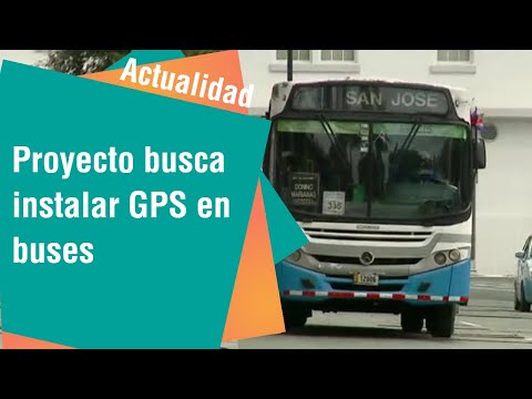 Proyecto busca instalar GPS en buses para monitoreo de horarios | Actualidad