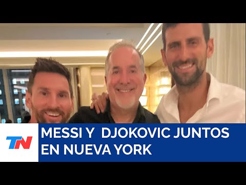 El dueño de Inter Miami reunió a Messi con Novak Djokovic y descontroló la noche de Nueva York