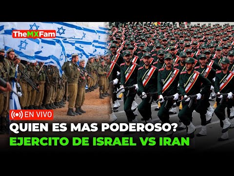 IMPACTANTE COMPARACION: Quién Ganaría En Una Guerra ISRAEL Vs IRAN? | TheMXFam