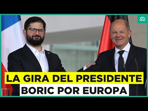 Presidente Boric inicia gira por Europa: Los acuerdos de Chile con los países del viejo continente