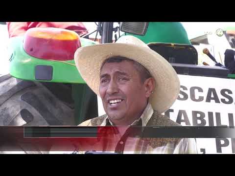 Mil 500 agricultores de Jalisco se manifiestan con 500 tractores en la ciudad