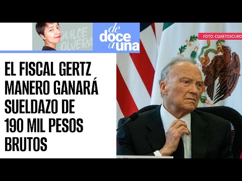 #DeDoceAUna ¬ El Fiscal General, criticado por falta de resultados, devengará 190 mil pesos brutos