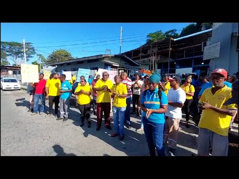 San Fernando City Corporation Workers Protest  Working Conditions