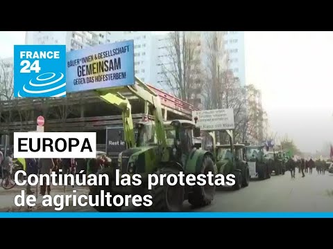 Ministros de la UE se reúnen para buscar soluciones para los agricultores en huelga