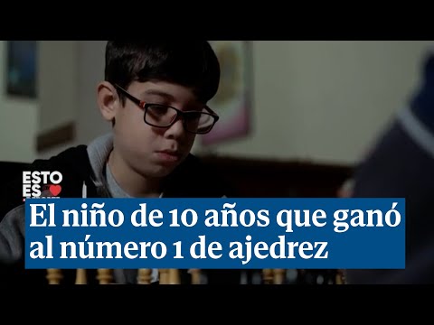 Faustino, el niño de 10 años que ha ganado al número 1 del ajedrez Magnus Carlsen