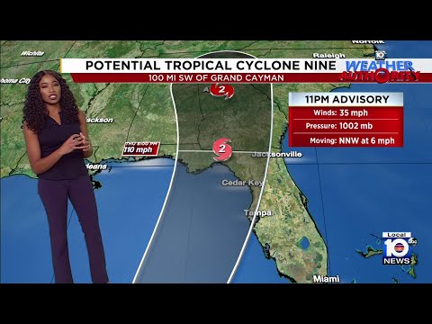 Florida bracing as storm churns to southwest, threatening big bend area