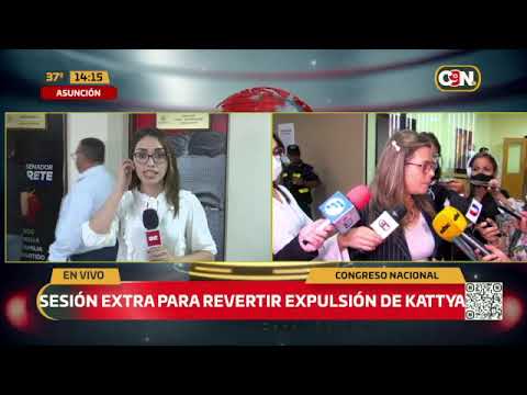 Sesión extra para revertir expulsión de Kattya González