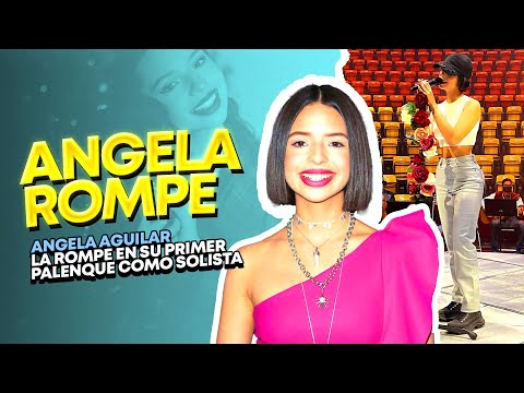 ÁNGELA AGUILAR LA ROMPE EN SU PRIMER PALENQUE COMO SOLISTA