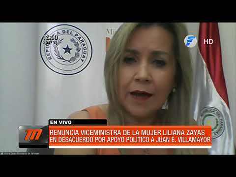 Viceministra de la Mujer renuncia tras polémico comunicado del Ministerio