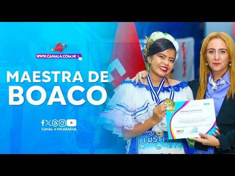 Maestra de Boaco gana el Certamen Nacional de Educación Inicial 2024