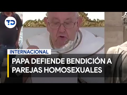 Papa Francisco defiende documento sobre bendicio?n a parejas del mismo sexo