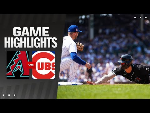 D-backs vs. Cubs Game Highlights (7/21/24) | MLB Highlights