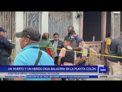 Un muerto y un herido deja balacera en la Playita de Colo?n