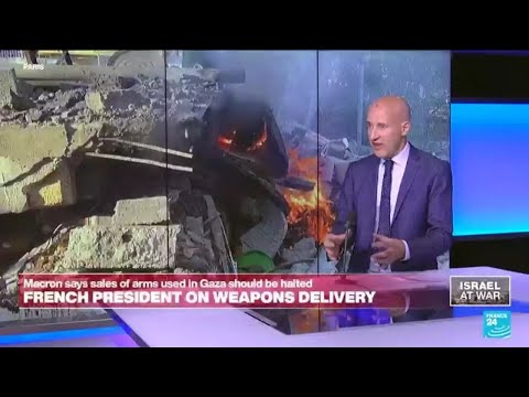 Macron calls to halt weapons deliveries to Israel, but who is listening? • FRANCE 24 English