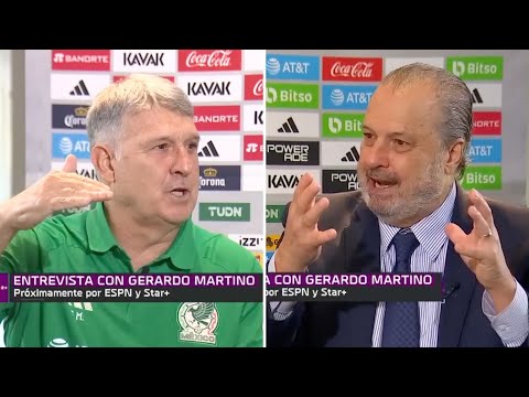 Gerardo Martino hablando de la Selección Mexicana