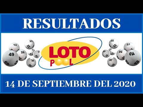 Resultados de la loteria Loto Pool de Leidsa de hoy 14/09/2020