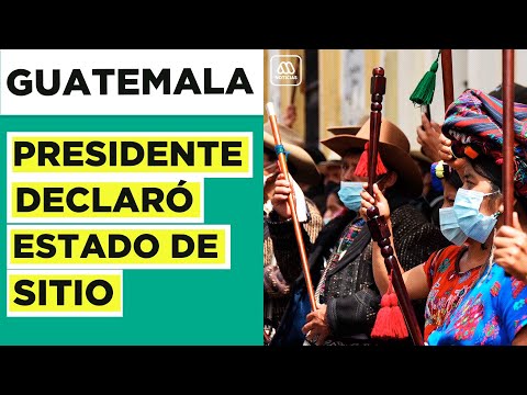 Despliegue militar en Guatemala: Presidente declaró estado de sitio