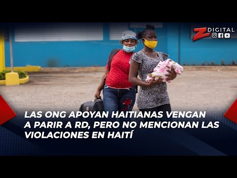 Julieta: las ONG apoyan haitianas vengan a parir a RD, pero no mencionan las violaciones en Haití
