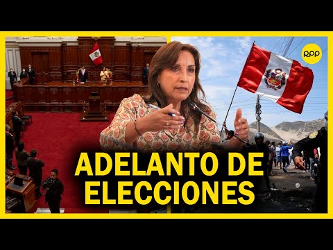 Perú: Congreso debate de adelanto de elecciones y recorte de mandato | EN VIVO