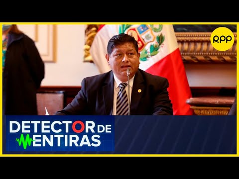 #DetectorDeMentiras | Exministro Walter Ayala se refirió a la situación de Pedro Castillo