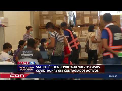 Salud Pública reporta 40 nuevos casos Covid-19; hay 681 contagiados activos