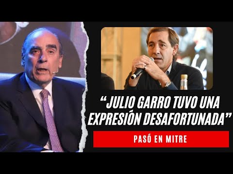 Guillermo Francos habló de la salida de Julio Garro tras exigirle a Messi que pida disculpas