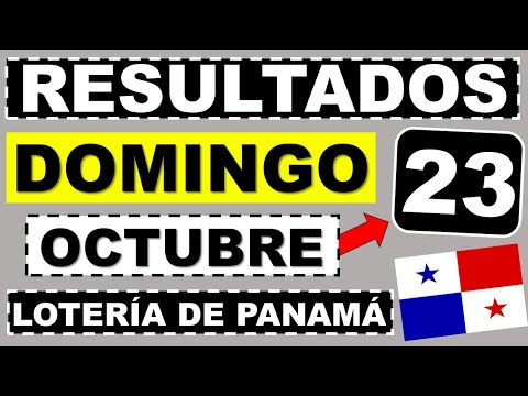 Resultados Lotería de Panamá Domingo 23 de Octubre 2022 Sorteo Dominical de Hoy