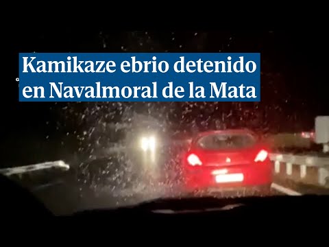 Detenido un conductor kamikaze en Navalmoral de la Mata