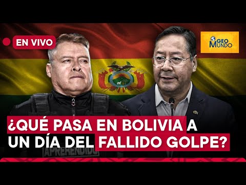 A un día del fallido golpe en Bolivia I TVPerú Noticias EN VIVO: Geomundo de hoy 27 de junio