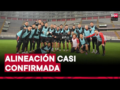 Perú vs. Colombia: Jorge Fossati definió el once titular en el último entrenamiento