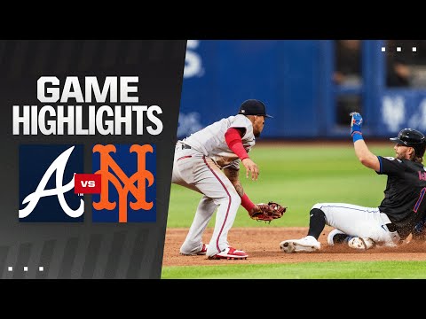 Braves vs. Mets Game Highlights (7/25/24) | MLB Highlights