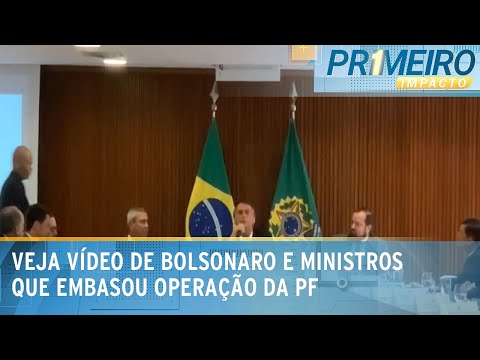 Moraes divulga vídeo de reunião de Bolsonaro e ministros; veja | Primeiro Impacto (09/02/24)