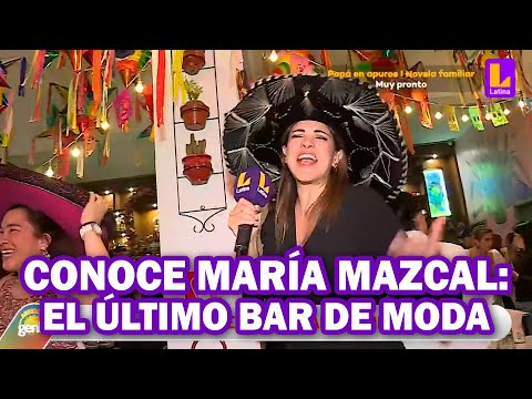 Esto es María Mezcal: el bar de moda en Lima