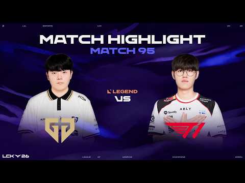 GEN vs T1 | 매치 95 하이라이트 | 2026 LCK